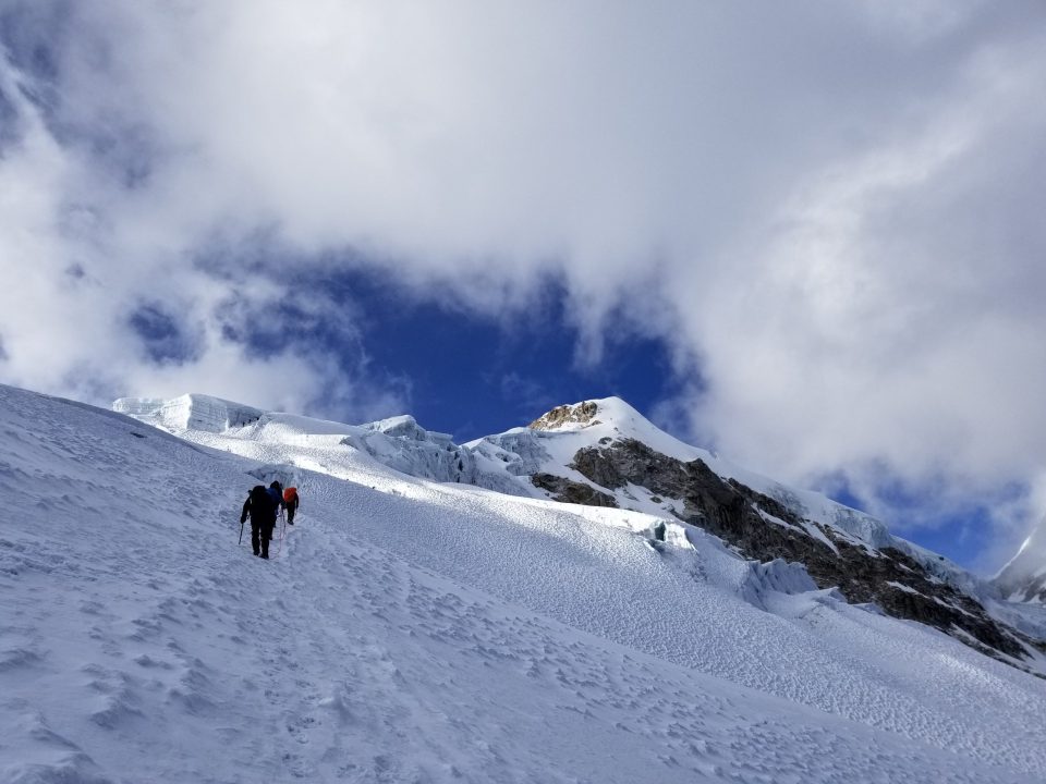 Expédition en montagne