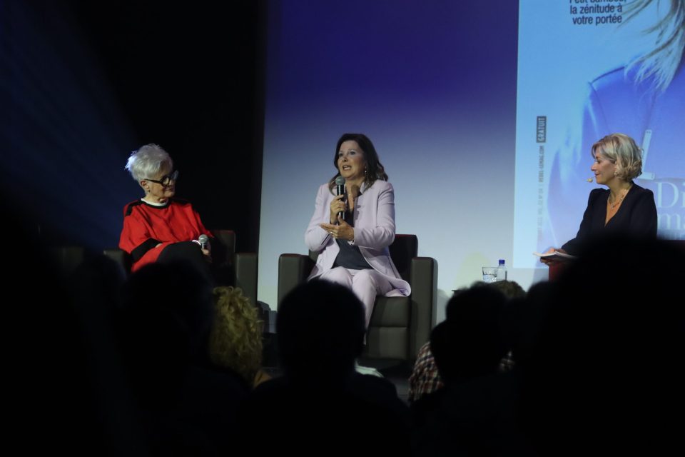 Louise Latraverse, Diane Lamarre et Michèle Sirois.