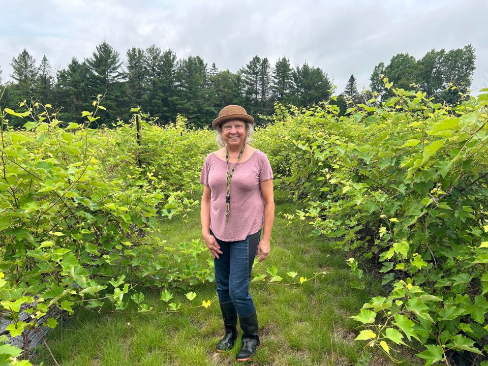 Denise Vachon est la propriétaire de la ferme La Petite Paysanne